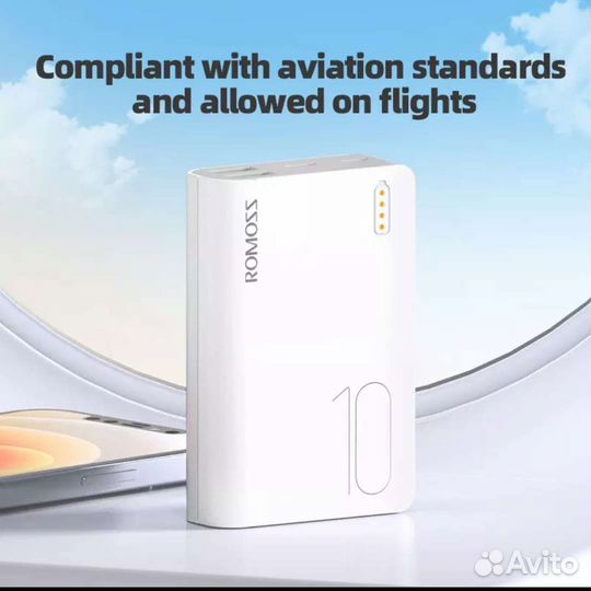 Портативный аккумулятор power bank 10000mah