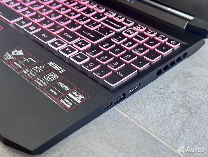 Ноутбук для игр Acer Nitro 5 / RTX 3060 6GB