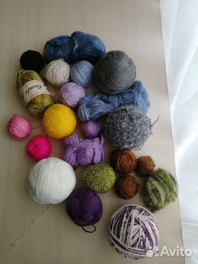 Пряжа самая разная