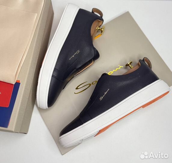 Мужские кроссовки Santoni премиум