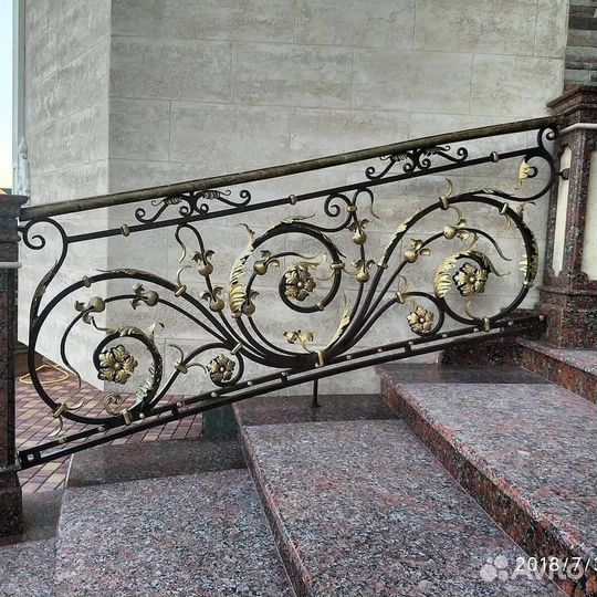 Перила ковка