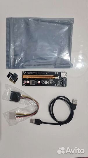 Райзер chipal VER006 60CM PCI Express USB 3.0