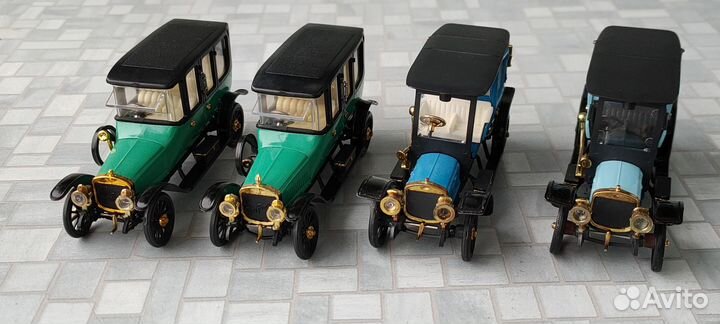 Модели 1:43 Руссо Балт Номерные и Пост А35,А37