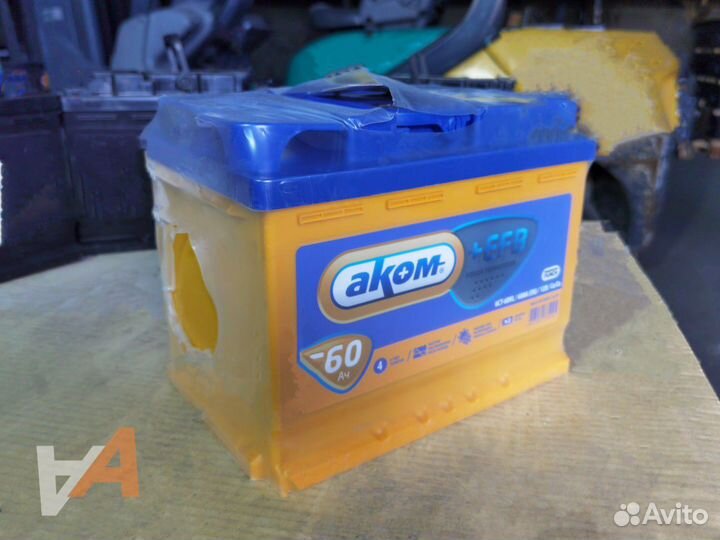 Автомобильный аккумулятор Аком 60 А/ч Efb