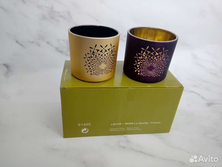 Подсвечники (набор из двух) Ив Роше Yves Rocher