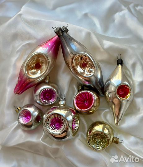 Елочные игрушки СССР