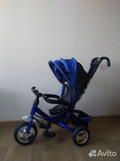 Велосипед детский (трехколесный) с ручкой
