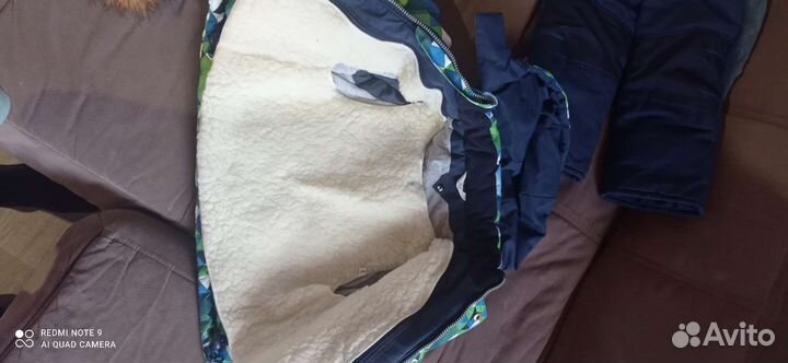 Костюм зимний для двойни 2шт в наличии