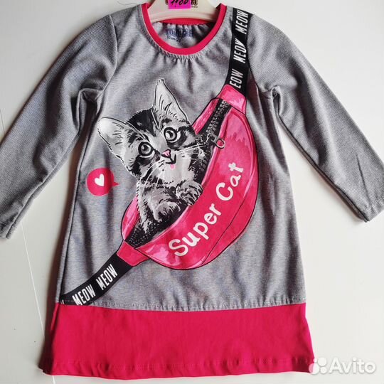 Платья новые для девочек 92