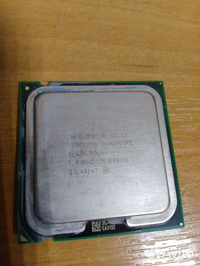 Процессор Intel Pentium Dual-Core E2160 Сокет 775