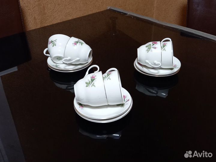 Новый кофейный сервиз на 6 персон