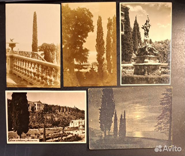 Старые ретро открытки, Пакетом