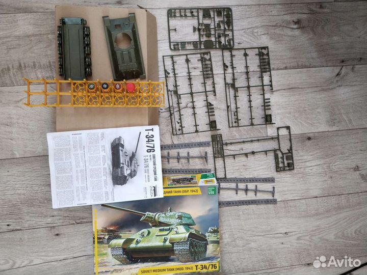 Соборная модель танка Т-34/76