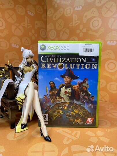 Xbox 360 Civilization Revolution б/у