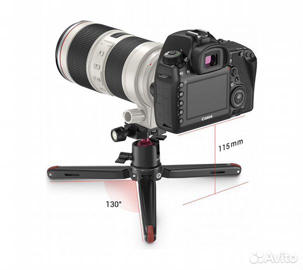 Штатив SmallRig BUT2664 настольный с панорамной го