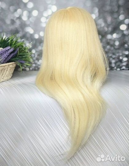 Голова манекен натуральные волосы