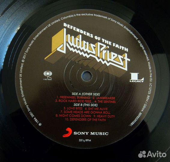 Виниловая пластинка Sony Judas Priest Defenders Of