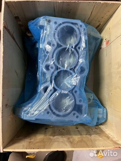 Киа рио блок двигателя в сборе