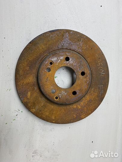 Диск тормозной Mercedes CLK W209, 2002