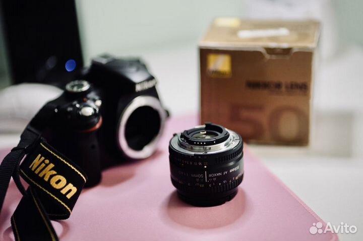 Зеркальный фотоаппарат Nikon d3200