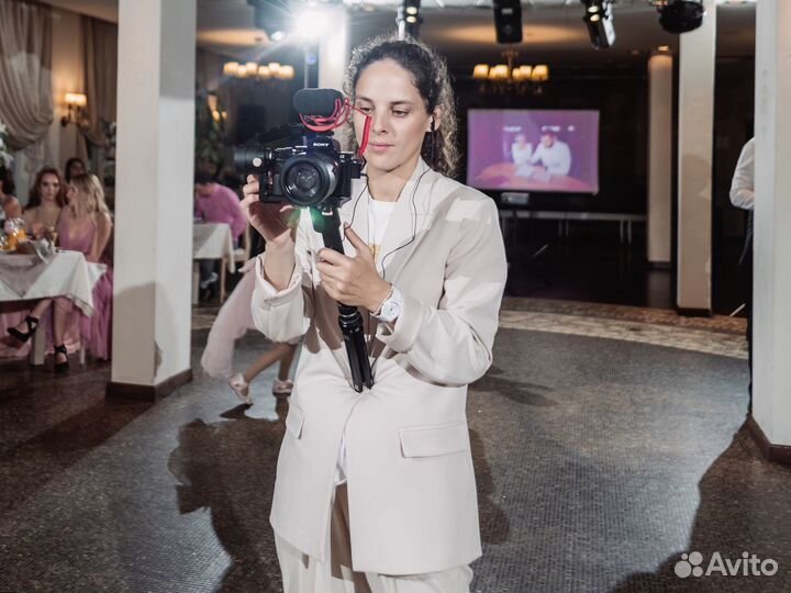 Видеограф фотограф на мероприятие