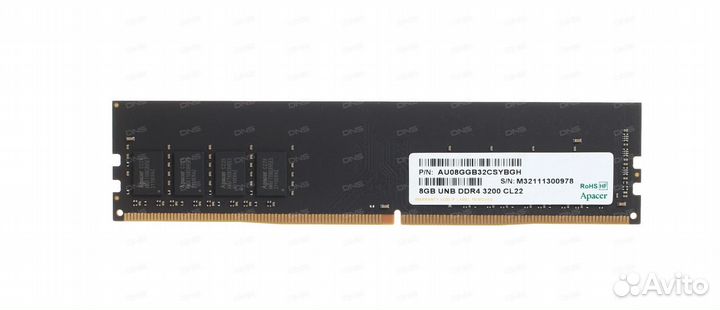 Оперативная память ddr4 16gb(2х8) 3200