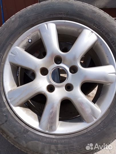 Литые диски рено мастер R17