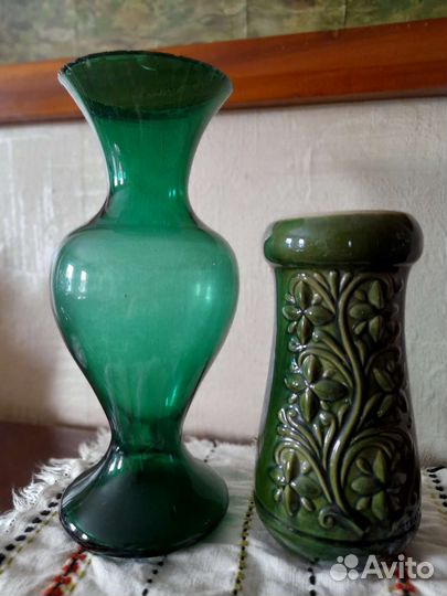 Вазы(стекло, керамика, фарфор, хрусталь)