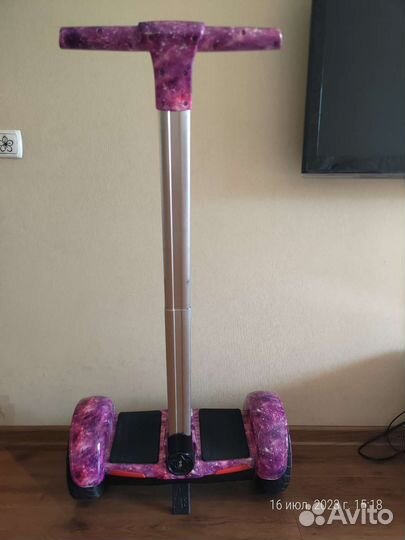 Гироскутер Smart Balance A8 Розовый Космос