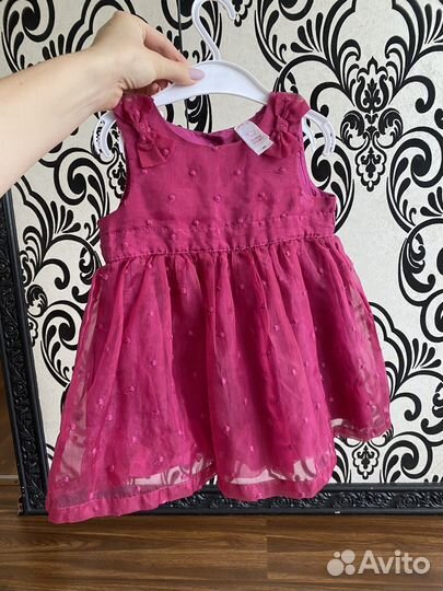 Платье праздничное для девочки 80 86