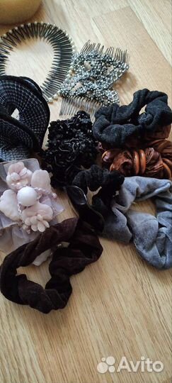 Резинки, заколки, ободки, 