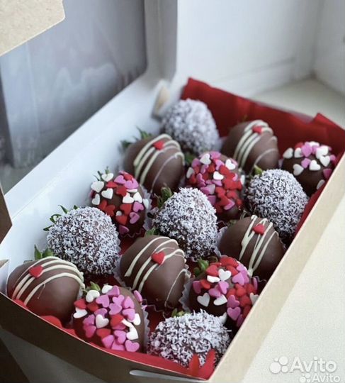 Клубника в шоколаде