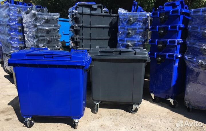 Контейнер для мусора и рсо 1100 л