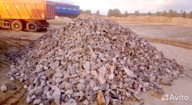 Щебень вторичный с доставкой