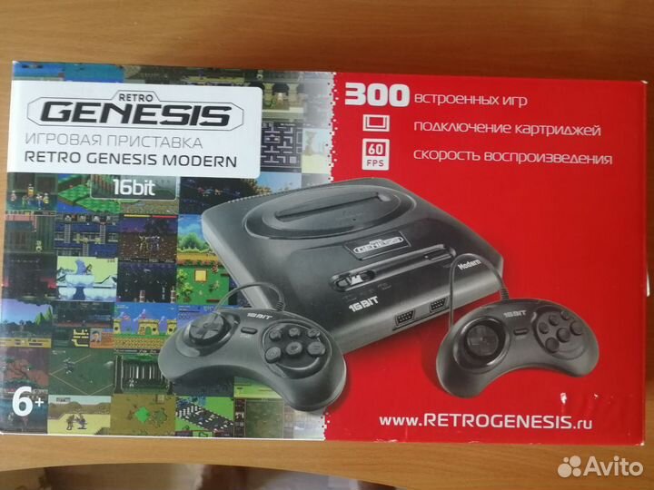 Консоль Ретро Генезис 16 бит