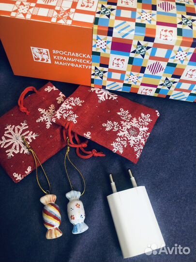 Елочные конфетки майолика якм