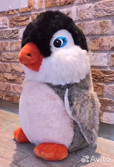 Мягкая игрушка пингвин большая