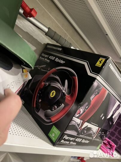 Руль ferrari 458 Thrustmaster