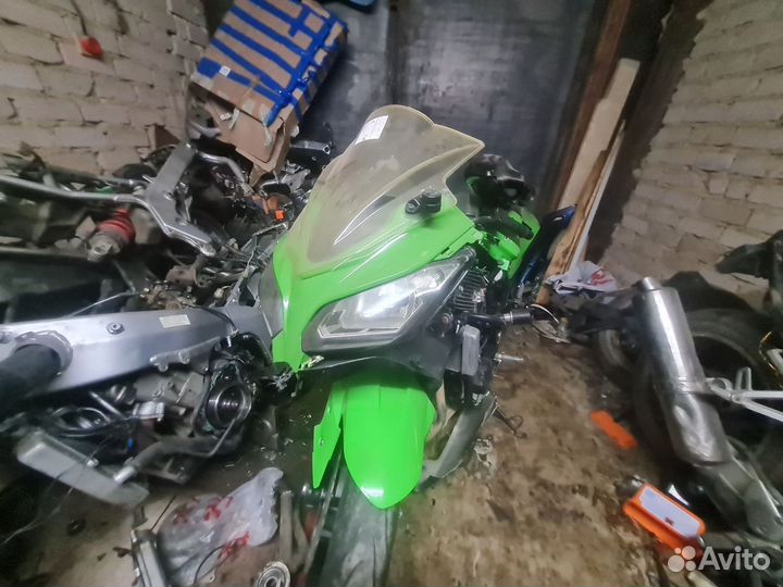 Kawasaki ex300 фара