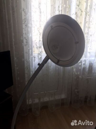 Лампа кольцевая напольная