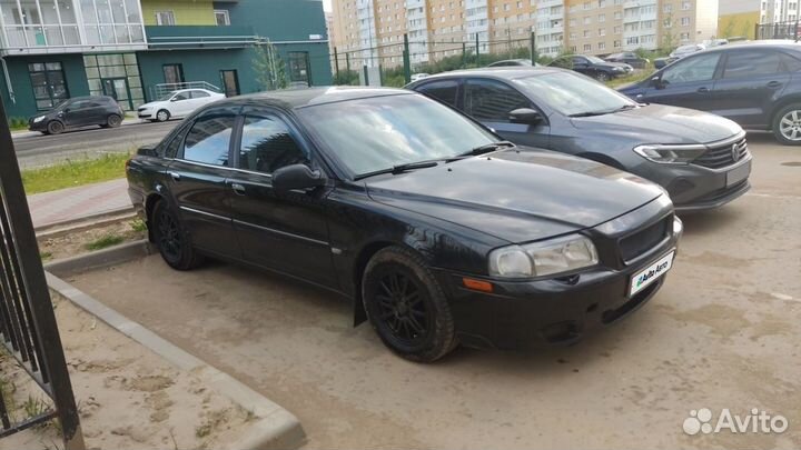 Volvo S80 2.4 AT, 2003, 249 000 км