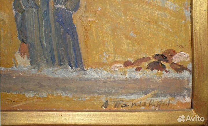 Картина «Пушкин на коне», художник Папикян А. С