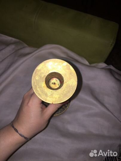 Старинный подсвечник из Индии