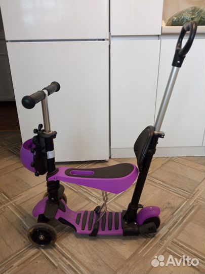 Самокат беговел 2 в 1