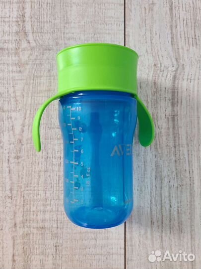 Молокоотсос avent ручной + поильник непроливайка