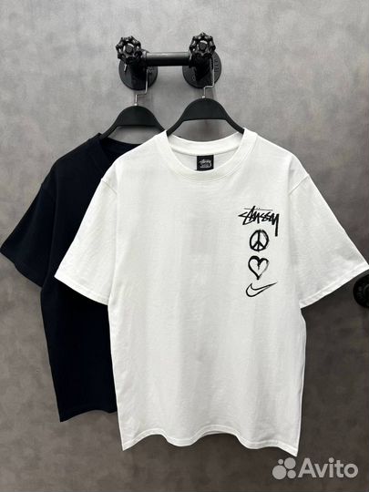 Стильные футболки Stussy(2024)оверсайз