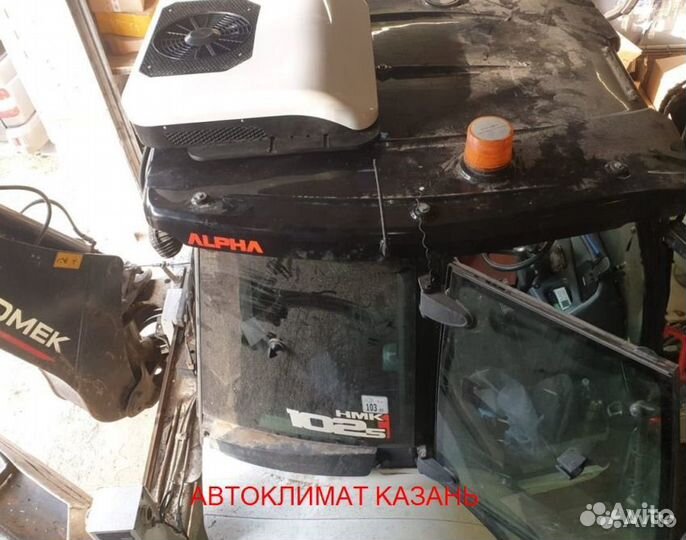 Кондиционер на трактор Hidromek 102S