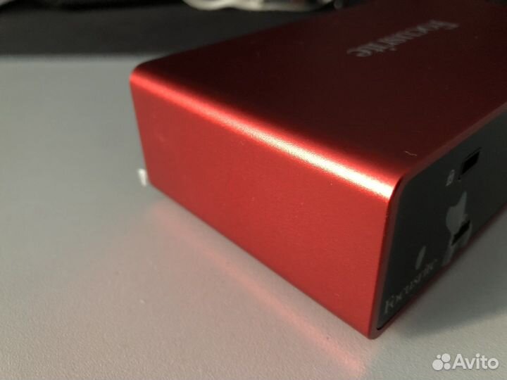 Focusrite scarlett solo 3rd gen звуковая карта