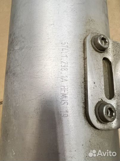 Выхлоп банки Ducati Monster 696 remus