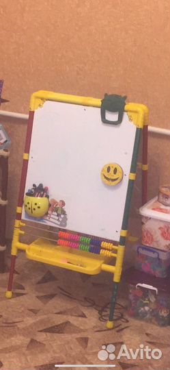 Мольберт детский двухсторонний растущий